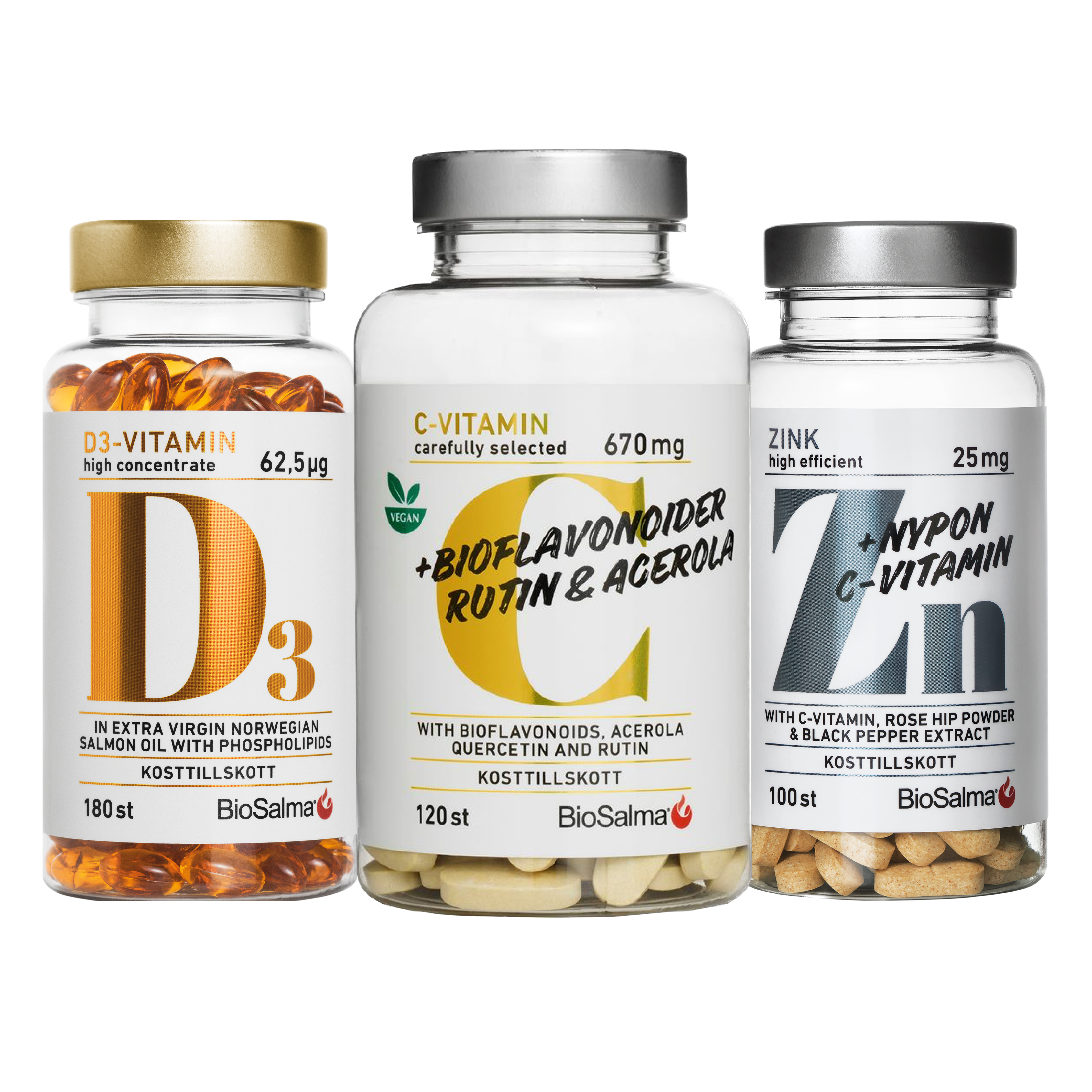 Ashwagandha with turmeric and Vitamin B, 120 capsules