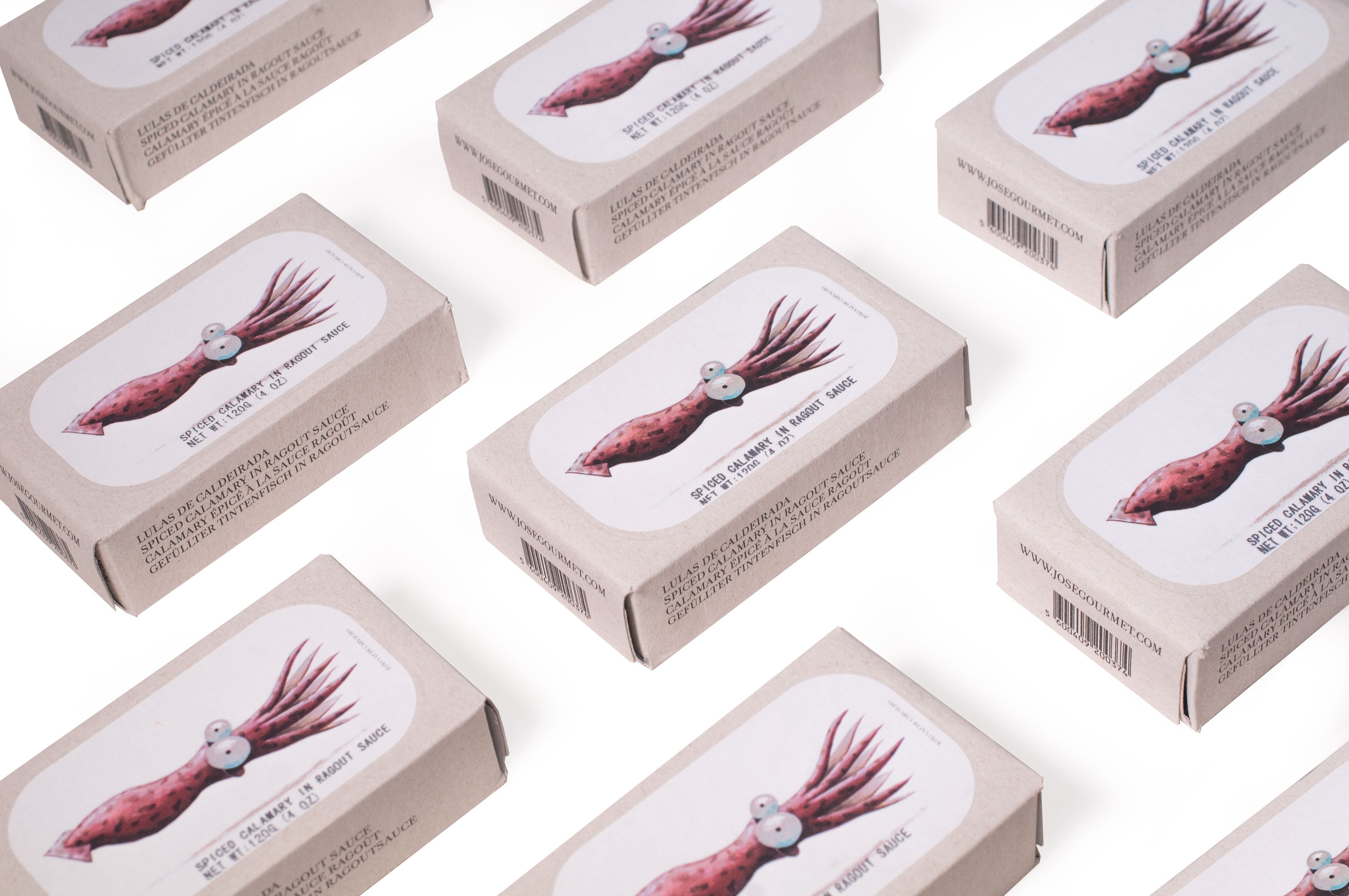 Squid in vegetable sauce