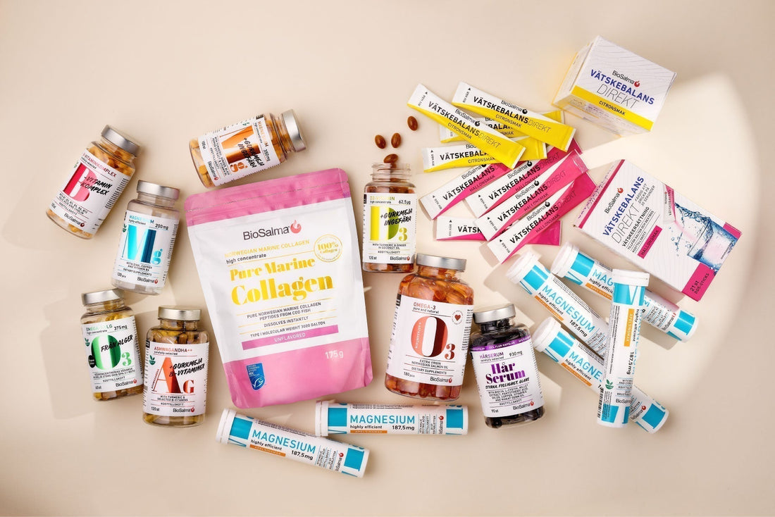 Kuriuos BioSalma maisto papildus vartoti kasdienei sveikatai?