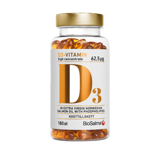 Vitamin D3 (2500IU), 180 capsules