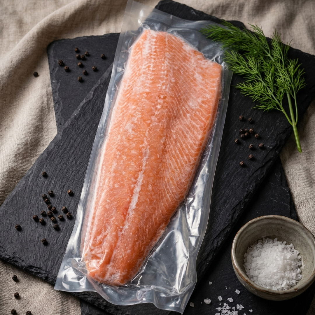 Atlantinės Lašišos filė, SASHIMI kokybė, be odos