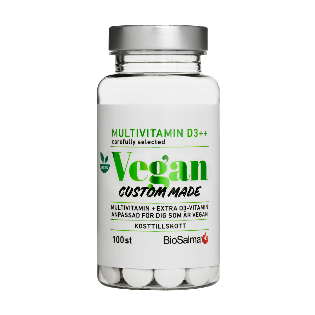 Multivitamins for Vegans with Vitamin D3, 100 tablets