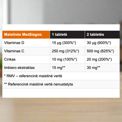 IMMUNE, 30 effervescent tablets