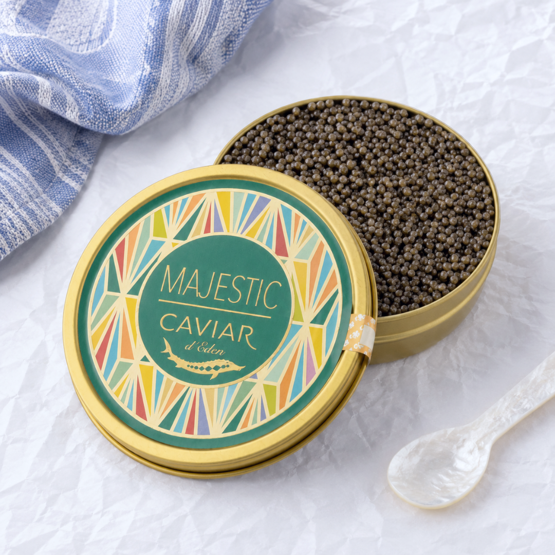 Juodieji Eršketo ir Amūro ikrai "Majestic", Caviar d'Eden