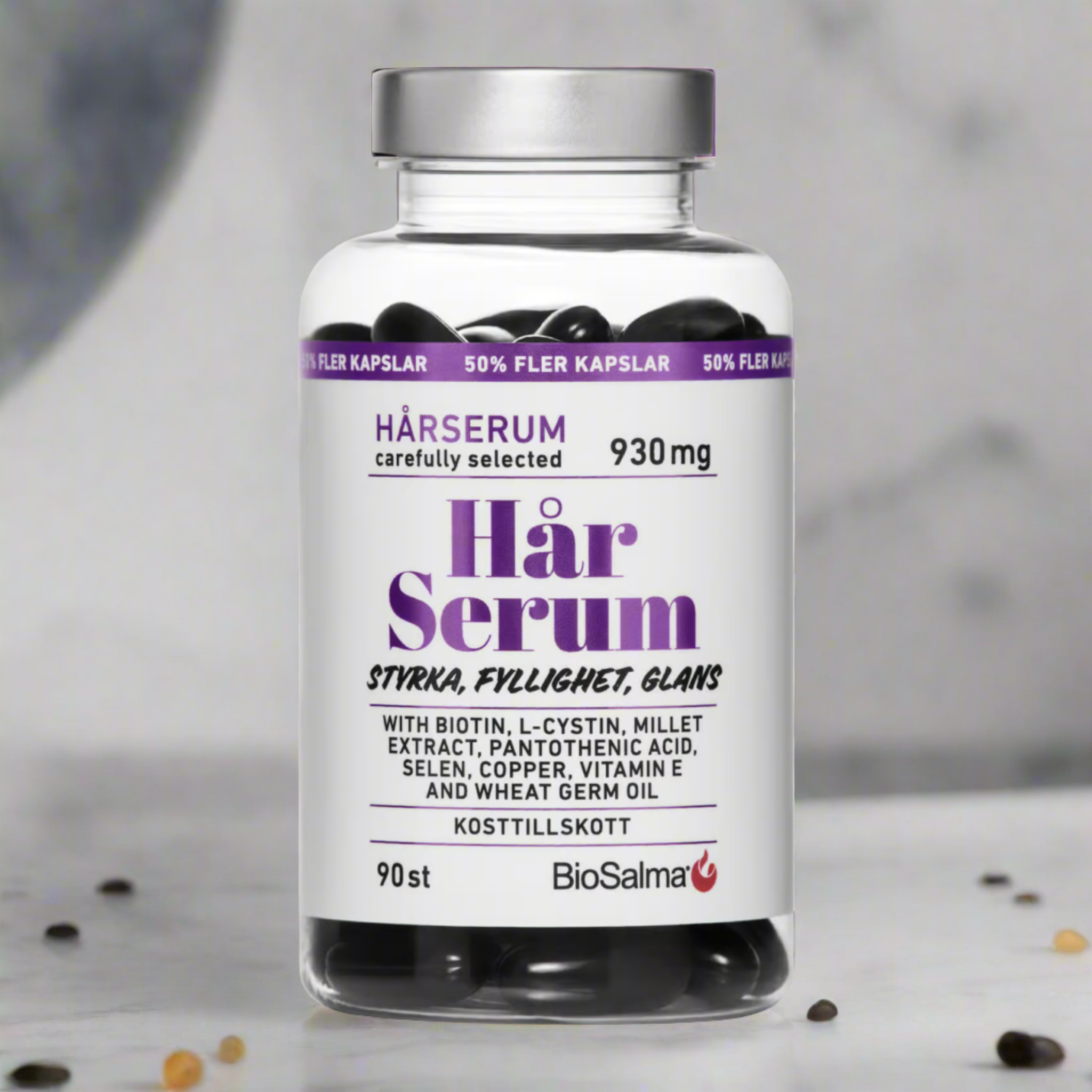 Hair serum, 60 capsules