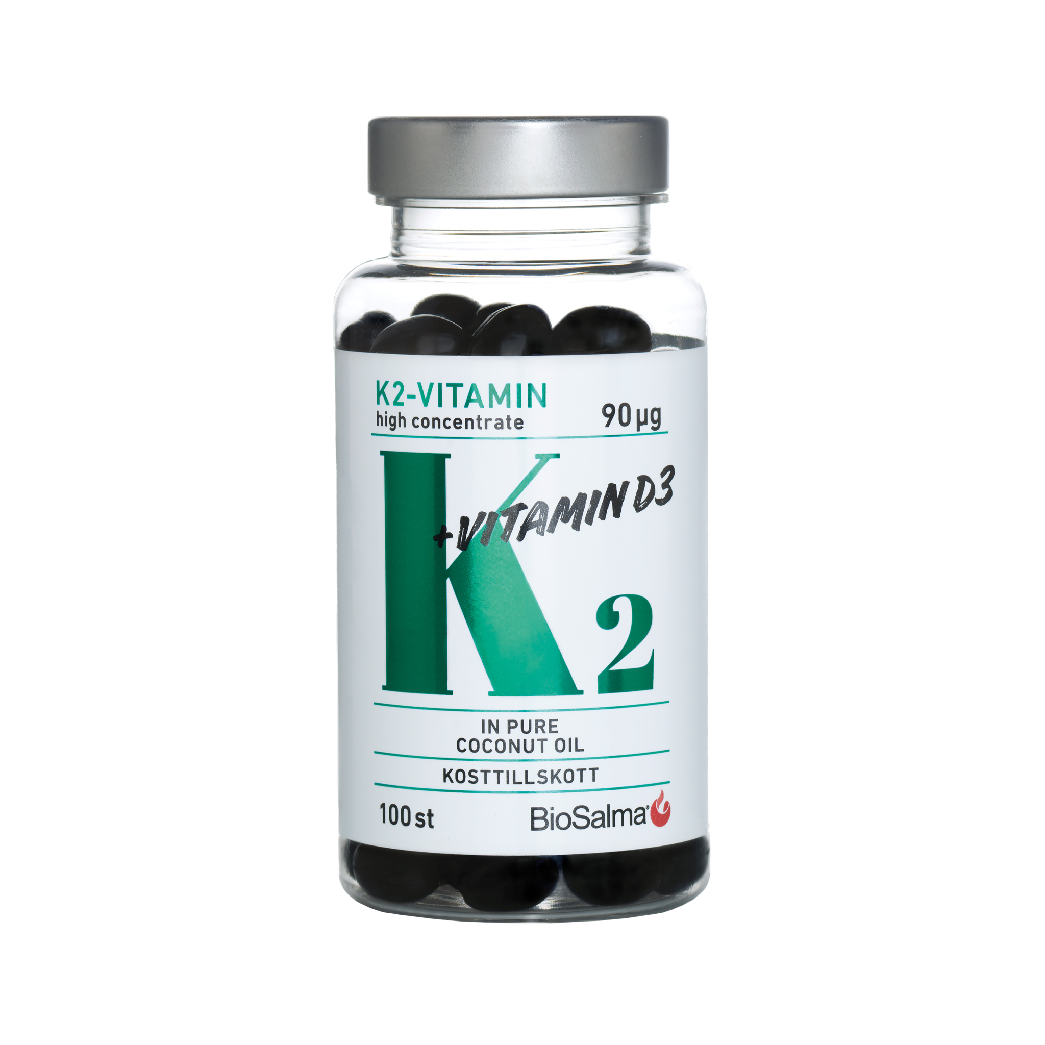 Vitamin K2 + Vitamin D3, 100 pcs.