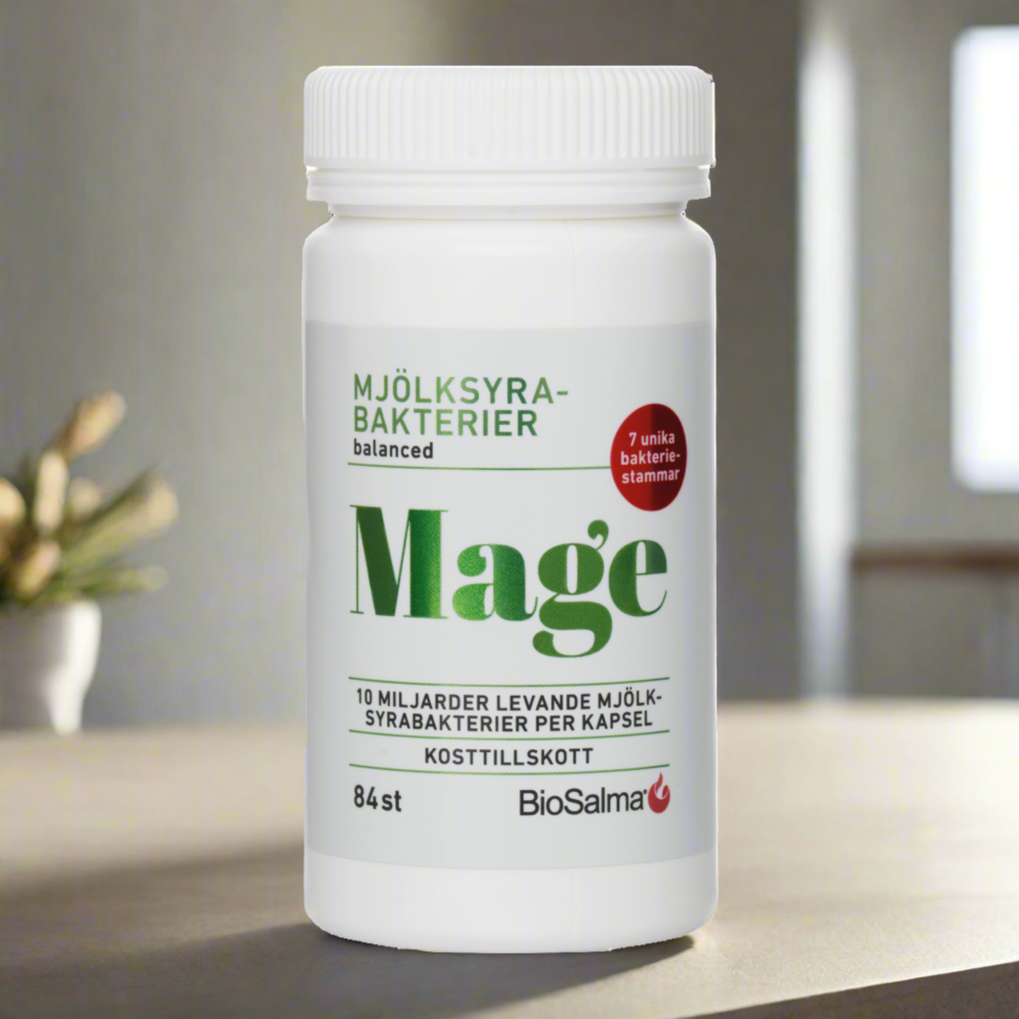 Lactic acid bacteria, 84 capsules
