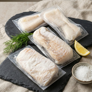 Порционные филе атлантической трески, 110-190 г