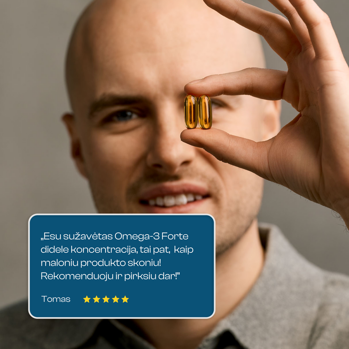 Omega-3 Forte 70%, 120 capsules