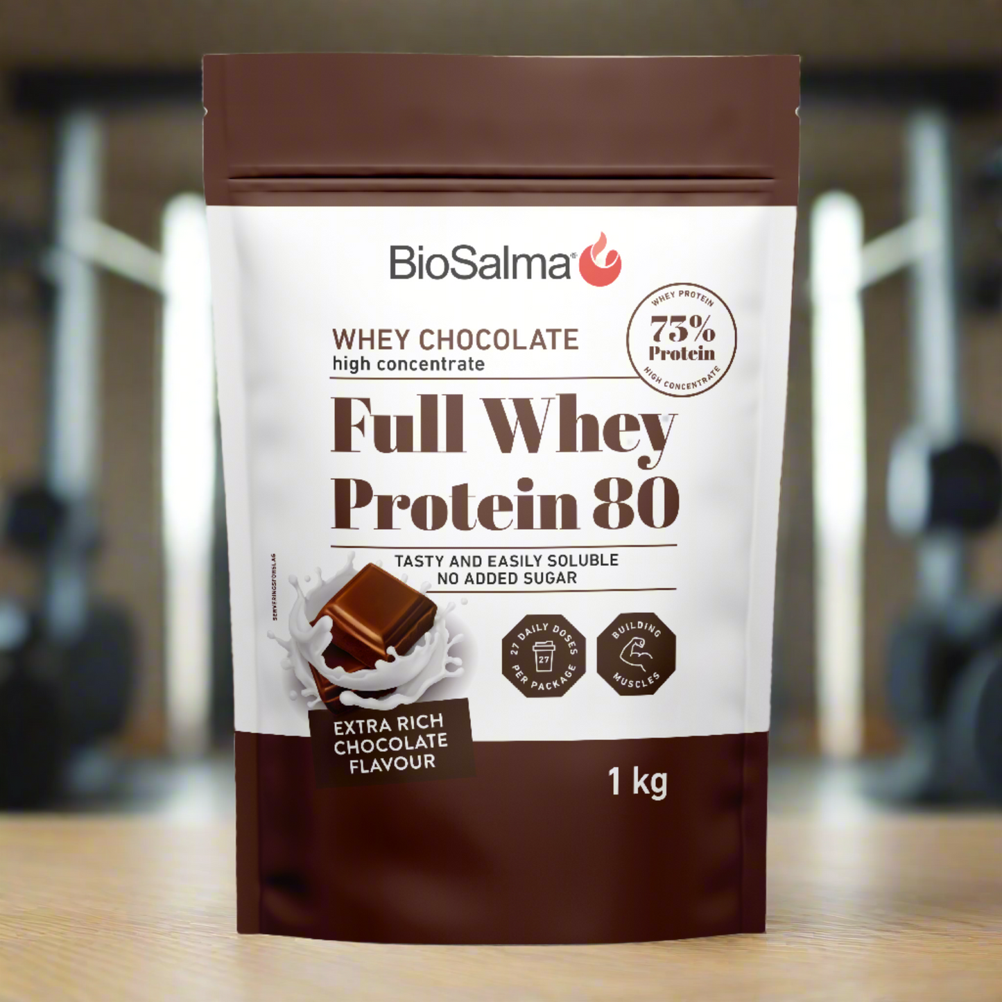 Whey Protein Chocolate flavor, 1kg