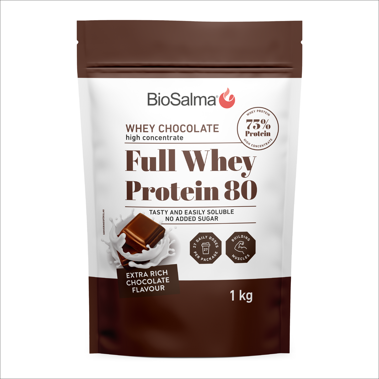 Whey Protein Chocolate flavor, 1kg