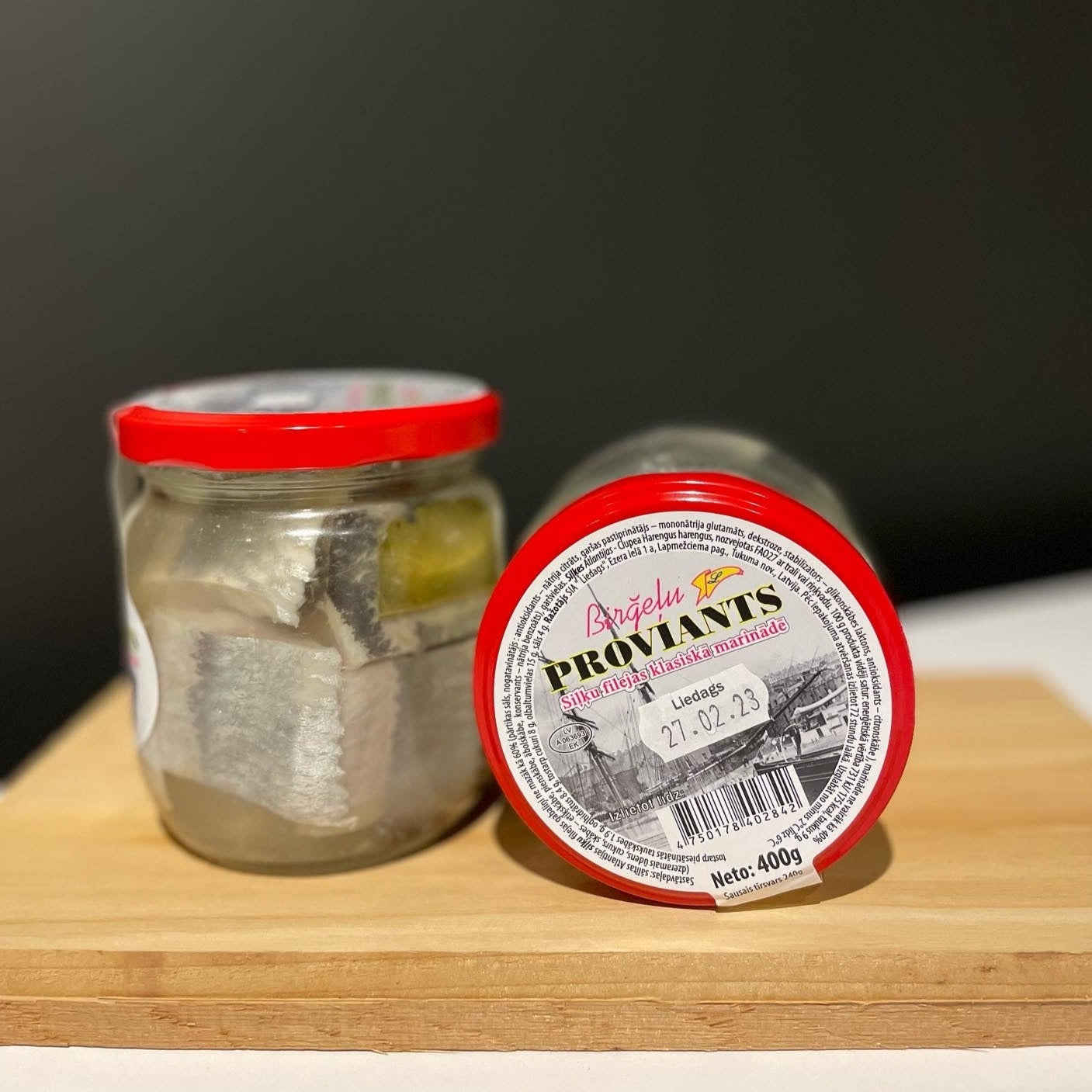 HERRING FILLET IN PROVIANTS CLASSIC MARINATE, 400g